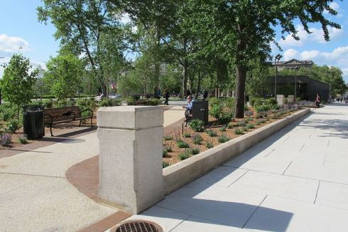 Sister Cities Park - credit via CC license Plan Philly:Eyes on the Street
